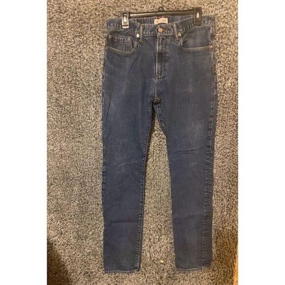 GAP 1969 Men's Skinny Jeans Blue Size 34 Medium Wash Denim - Picture 5 of 5